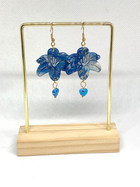 Dormeuses MAJORELLE bleu Turquoise