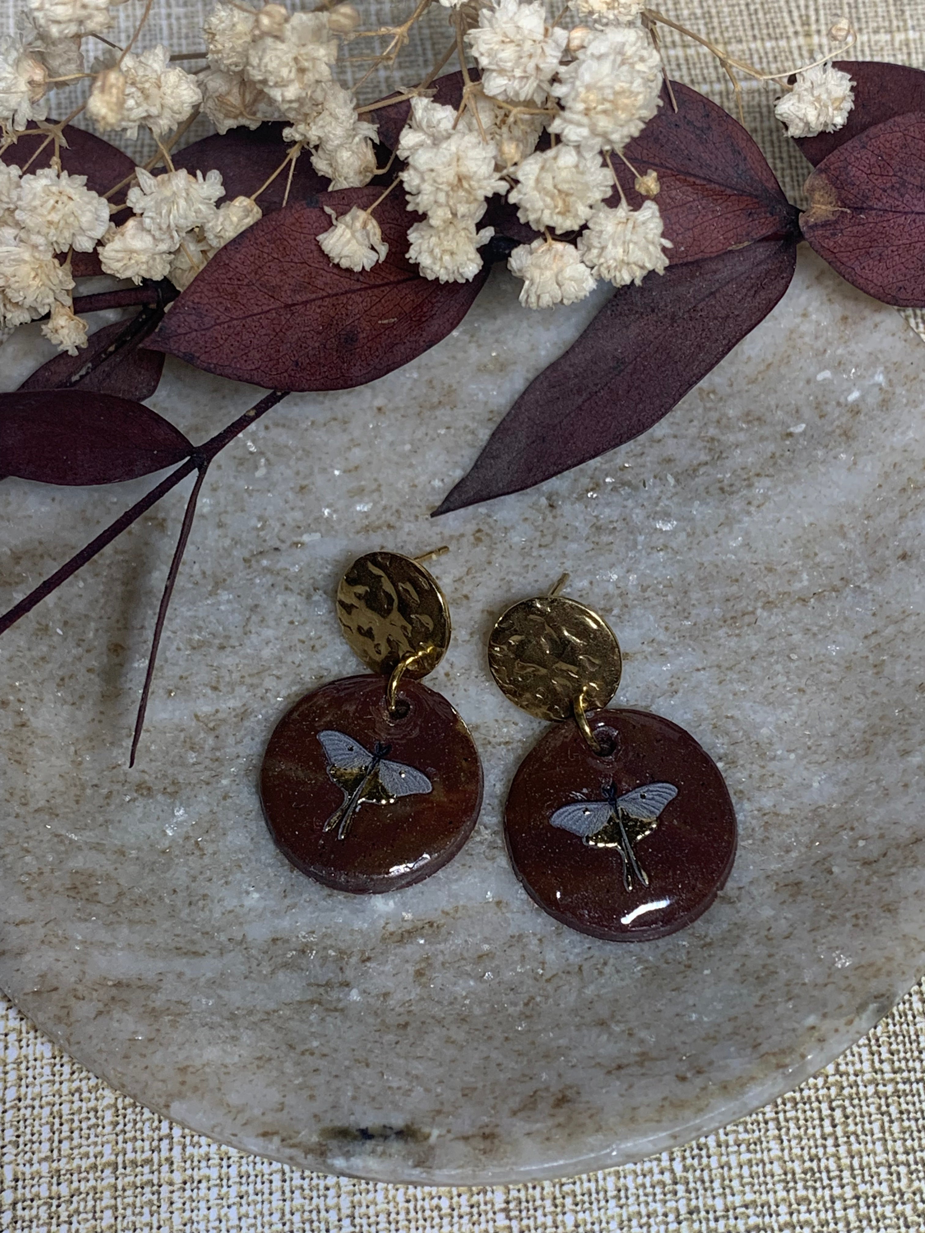 Histoires Naturelles - Clous Ronds Papillon