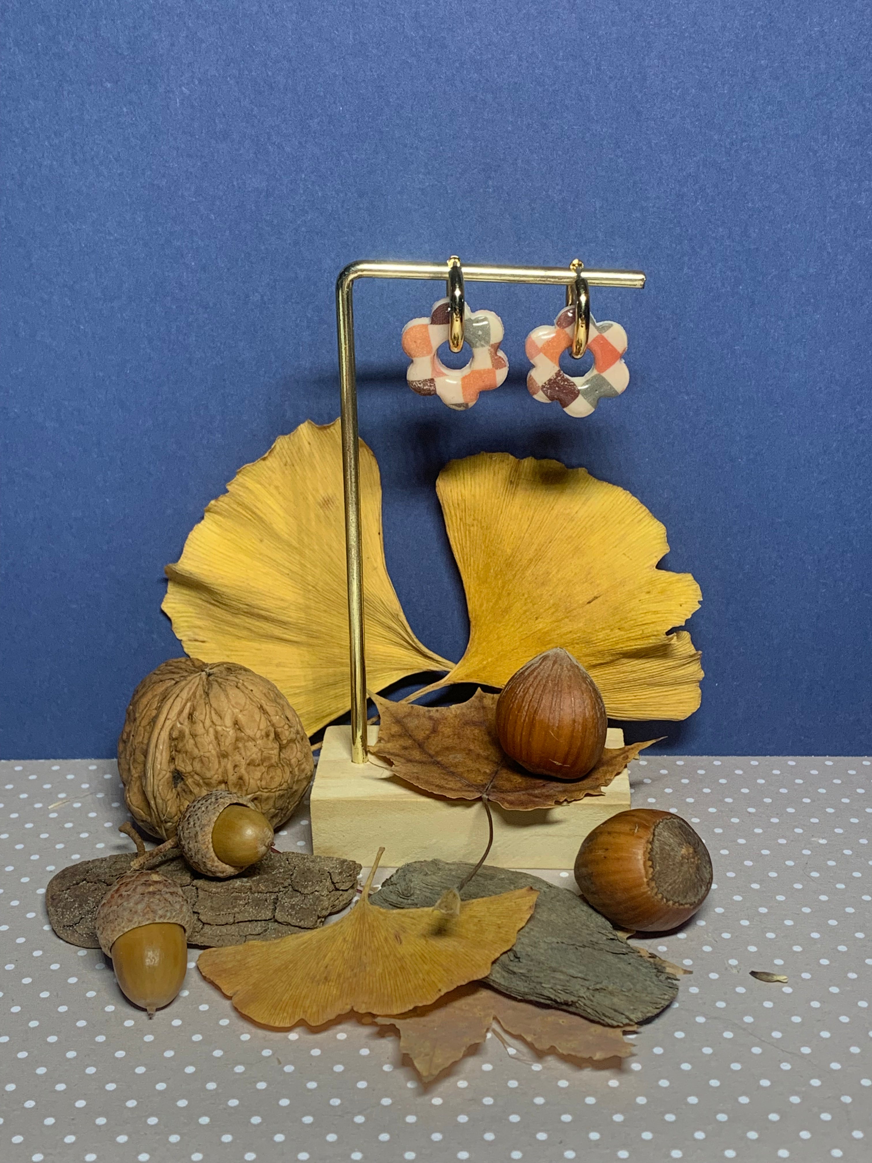 Parfums d'Automne - Créoles Pâquerette Epouvantail