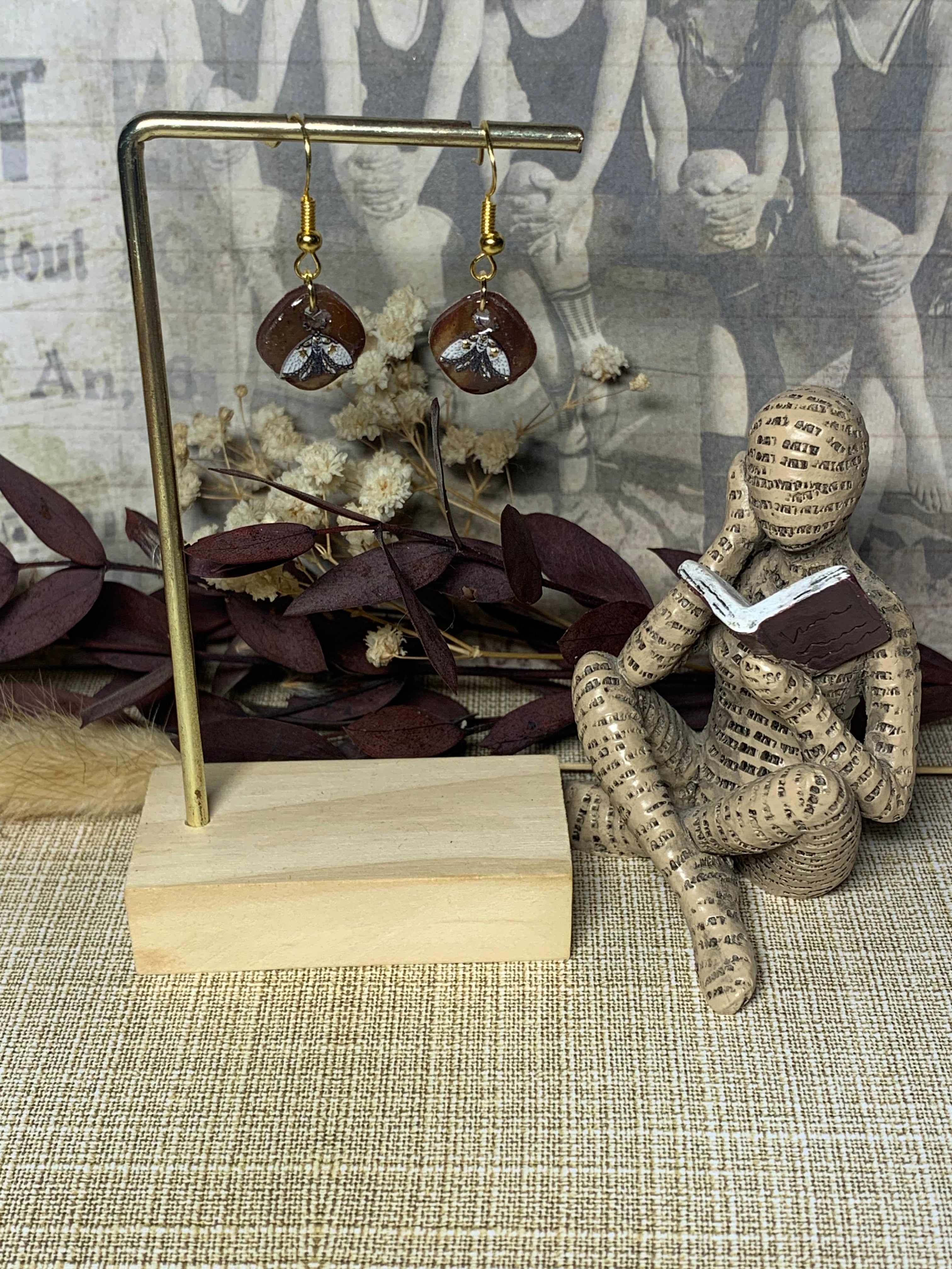 Histoires Naturelles - Dormeuses Papillon 2